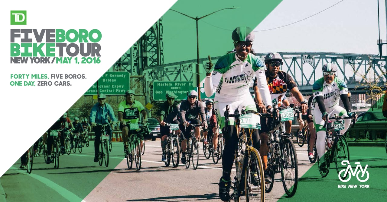 39th Annual TD Five Boro Bike Tour Gearminded