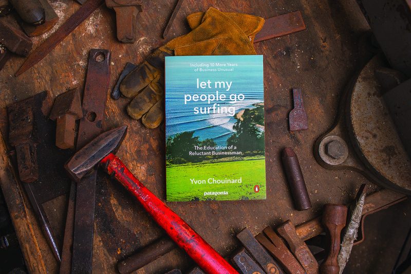 Patagonia book cover: Let My People Go Surfing