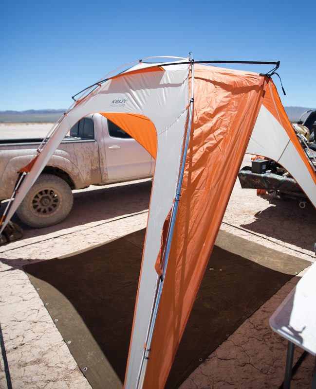 Kelty Shade Shelter Canopy in the desert