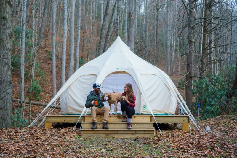 Yurt camping Gearminded.com