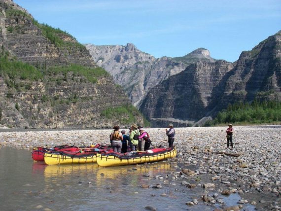 Women's Canoe trip in Canada's Northwest