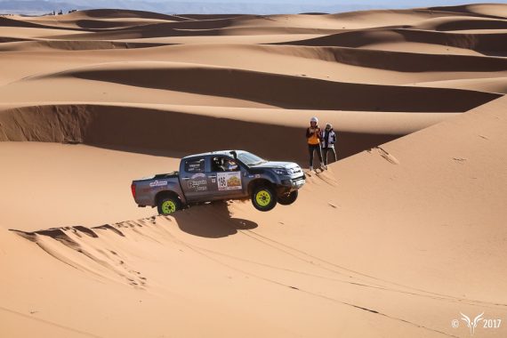 Women's Only Off-Road Rally Race Takes on Morocco
