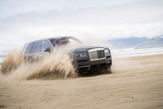 Rolls-Royce Cullinan at the Rebelle Rally