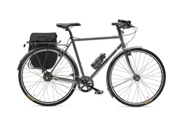 Handsome Cycles commuter bike with rack and fenders