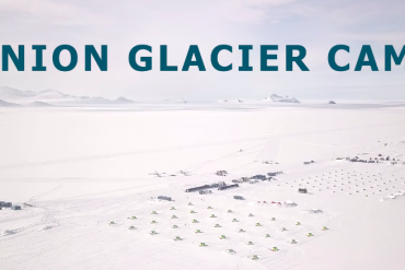 Union Glacier Camp in the Arctic