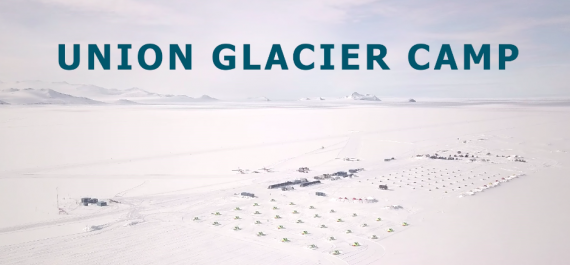 Union Glacier Camp in the Arctic