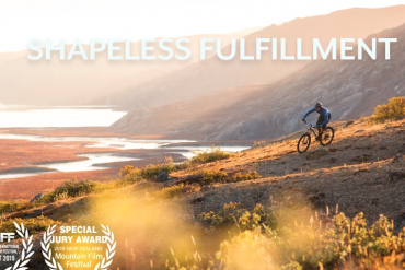 Ben Hagger riding his mountain bike in Greenland