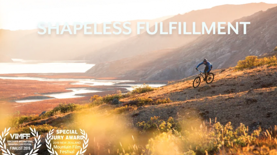 Ben Hagger riding his mountain bike in Greenland