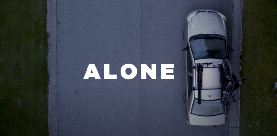 Alone, a self-made mountain bike film by Kaz