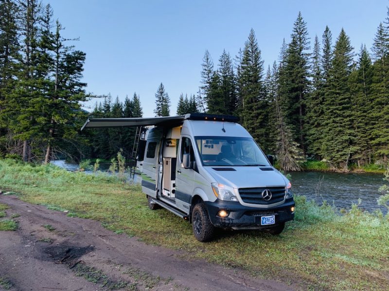 Rent a Fully-Stocked Mercedes-Benz Sprinter Overland Adventure Vehicle From Blacksford