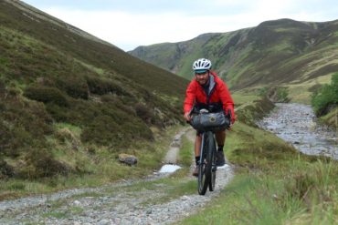 new 331-km-long gravel bikepacking route in Scotland, 'Drovers'