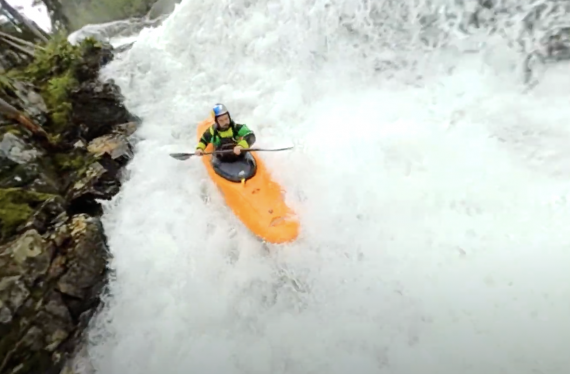 Kayaking with Rafa Ortiz in Big Timber, MT