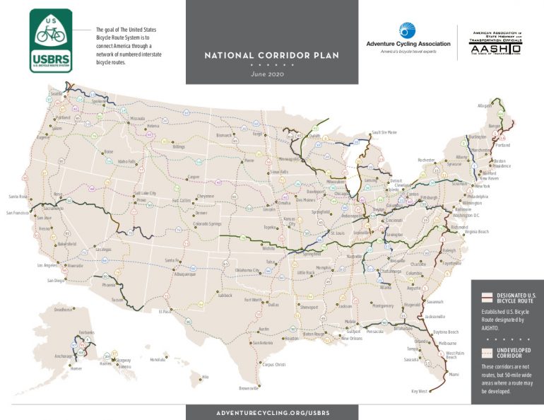 U.S. Bicycle Route System Welcomes New Cross-State Routes in Wisconsin, California