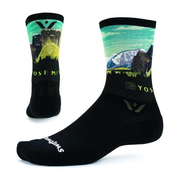 Swiftwick  National Park Collection athletic compression socks.