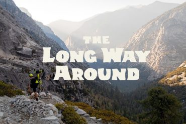 Long way around gravel bike trip in the Sierras