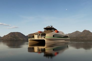 Partners in the TrAM (Transport – Advanced and Modular) project are excited to announce that construction has commenced on the world’s first fully electric passenger fast ferry at the Fjellstrand shipyard on the west coast of Norway.