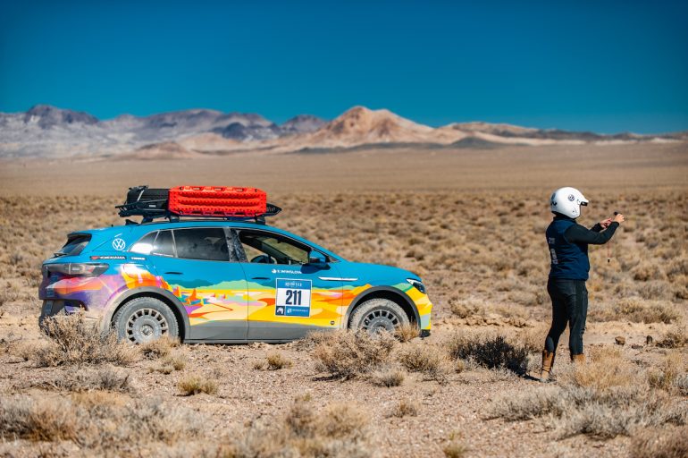 Volkswagen ID.4 AWD EV successfully completes 2021 Rebelle Rally