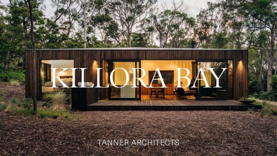 Modern cabin in the woods near Kilora Bay