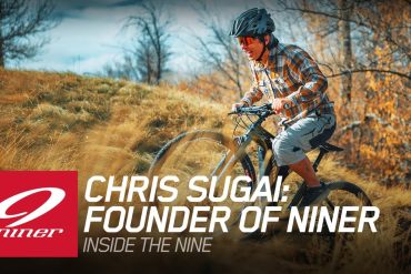 Niner founder Chris Sugai riding his mountain bike