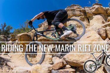 Professional rider on the Marin Rift Zone