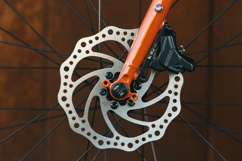 Brakes: State Bicycle Co. All-Road 1 Flat-Mount Hydraulic Disc. w/ 160mm Rotors (6-Bolt)