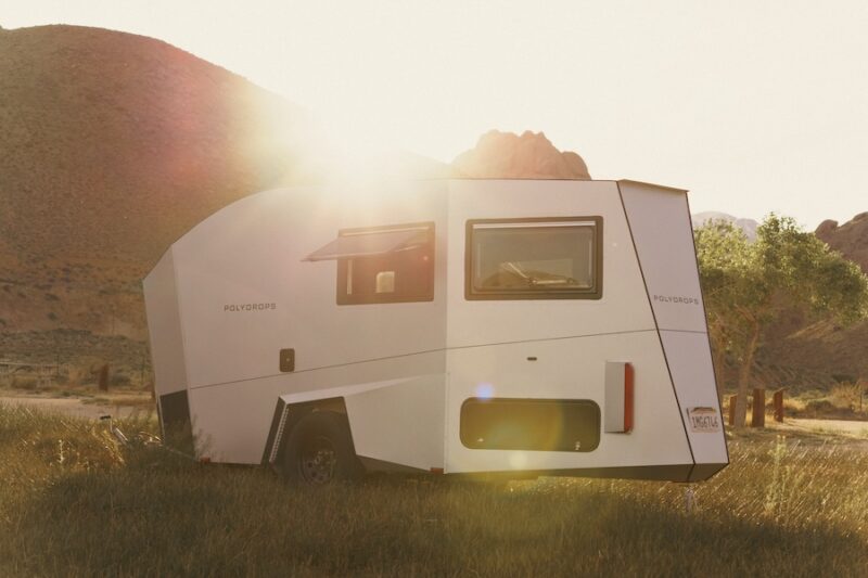 Polydrops P21 teardrop trailer